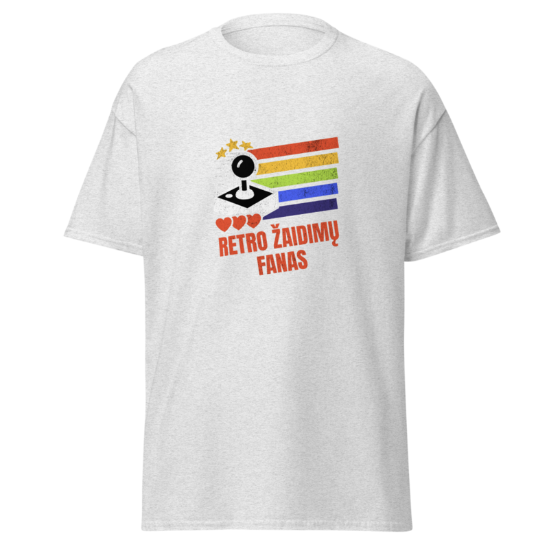 Retro žaidimų fanas – Marškinėliai