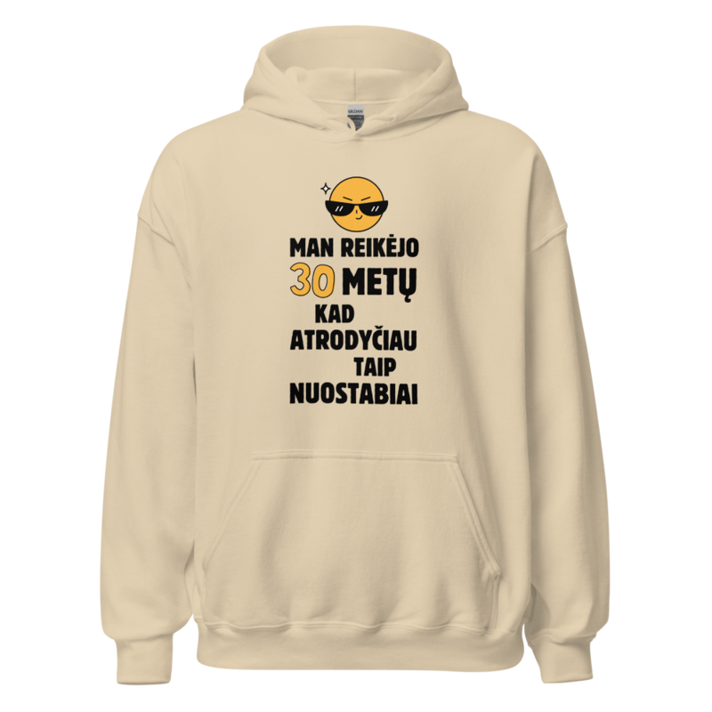 Man reikėjo 30 metų (šviesūs) – Džemperis – Sand