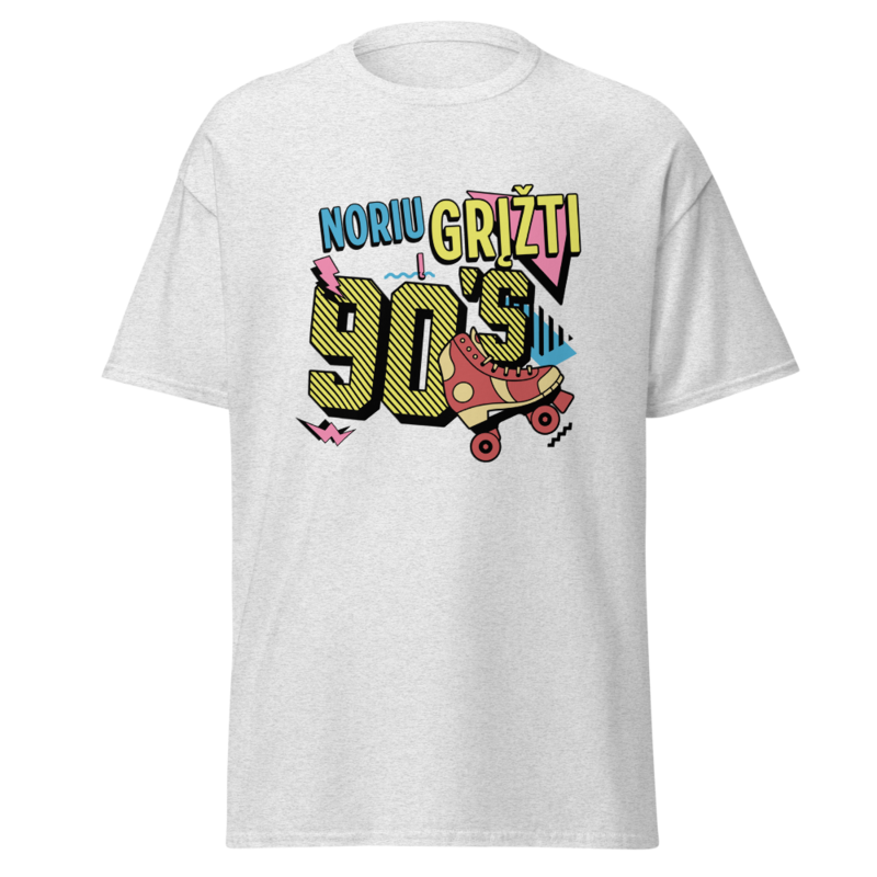 Noriu grįžti į 90s – Marškinėliai
