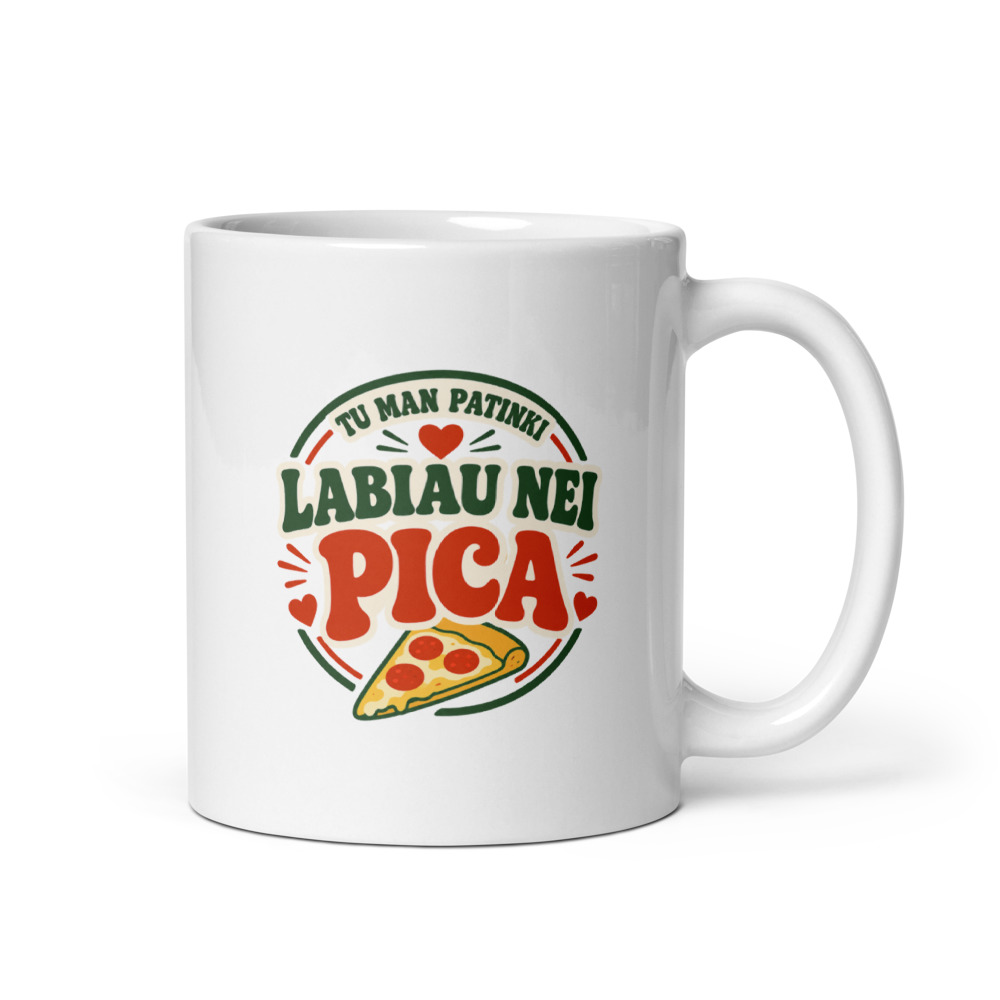 Tu man patinki labiau nei pica – Puodelis
