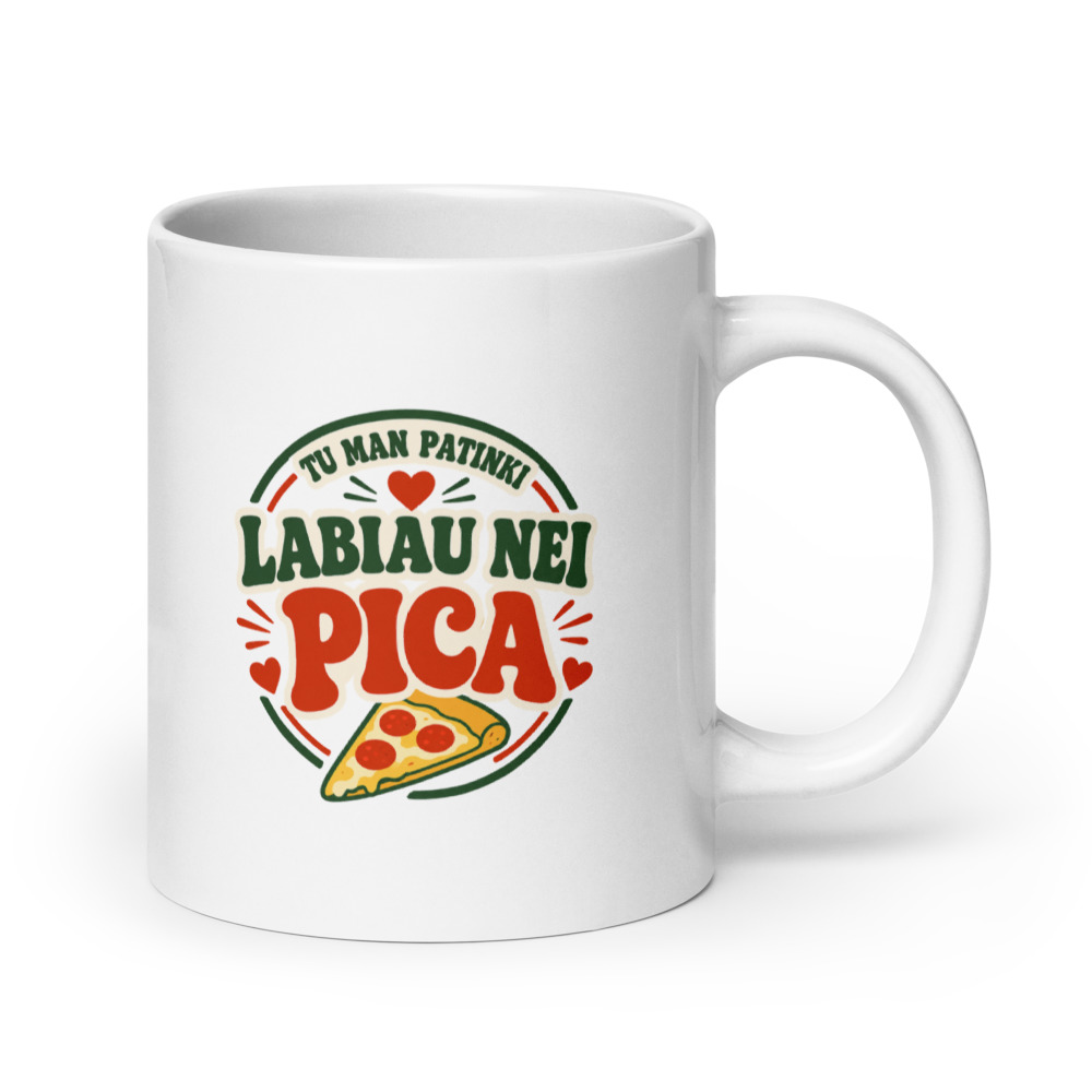 Tu man patinki labiau nei pica – Puodelis