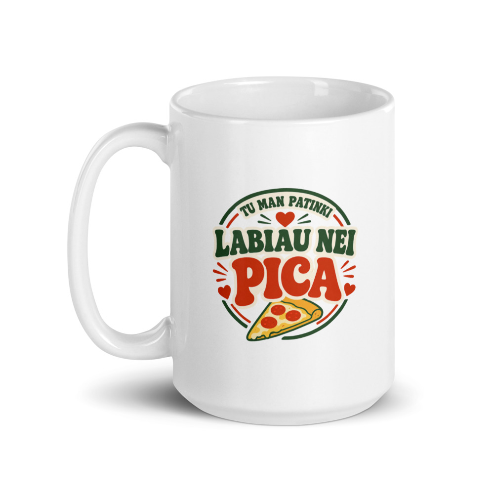 Tu man patinki labiau nei pica – Puodelis