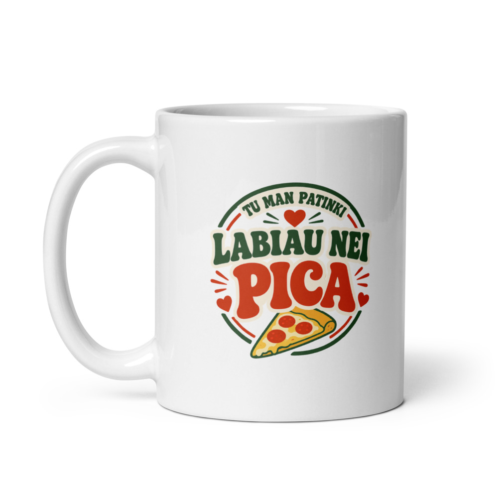 Tu man patinki labiau nei pica – Puodelis